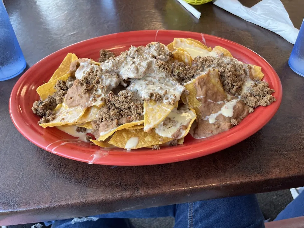 Bean Nachos with Cheese